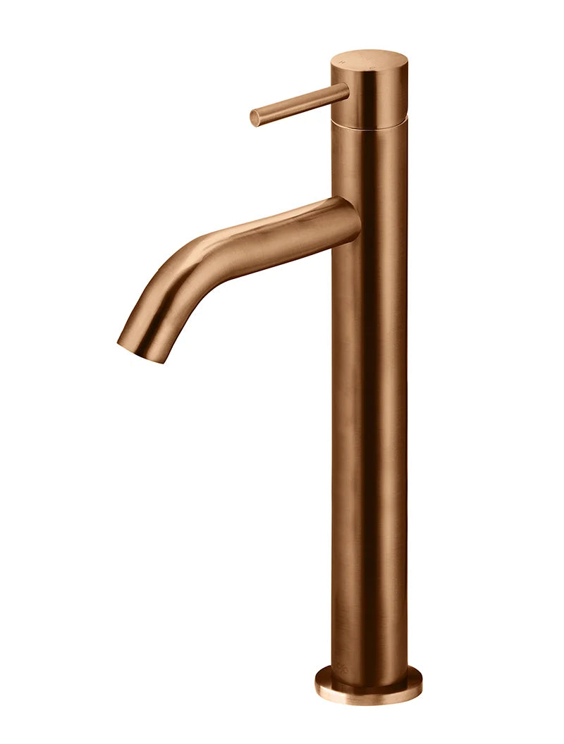 MEIR PICCOLA TALL BASIN MIXER TAP WITH 130MM SPOUT