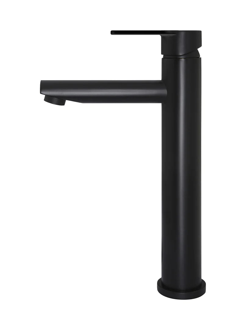 MEIR ROUND PADDLE TALL BASIN MIXER