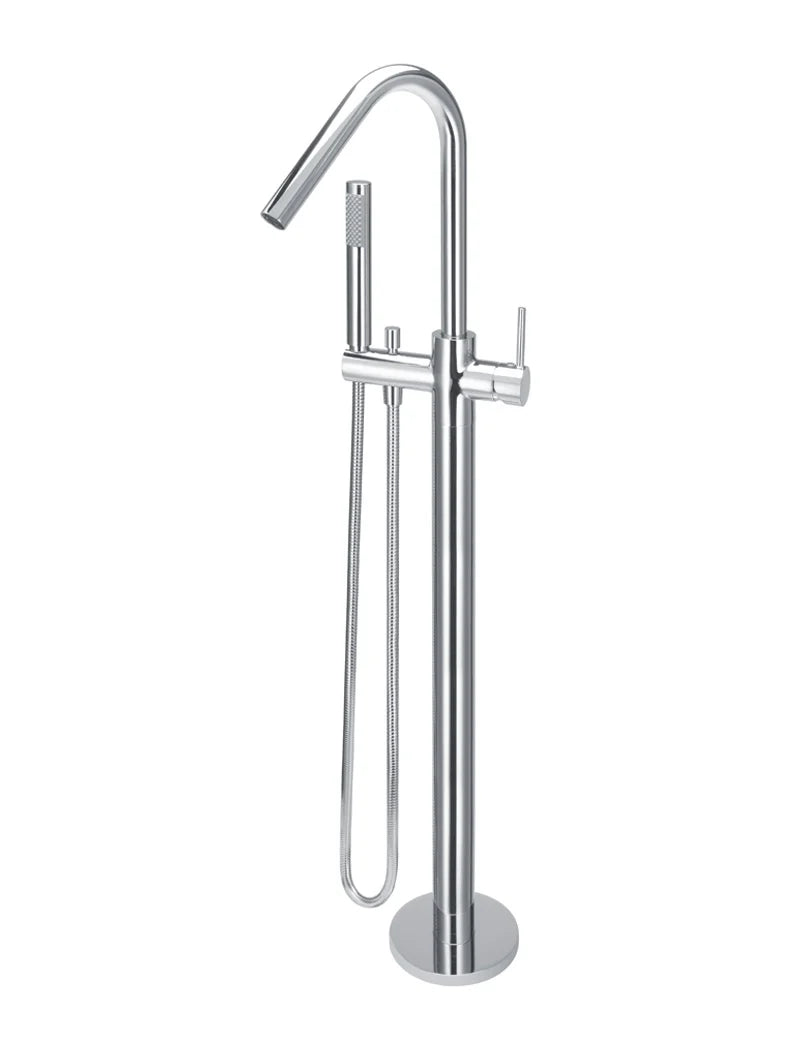 MEIR ROUND FREESTANDING BATH SPOUT AND HAND SHOWER