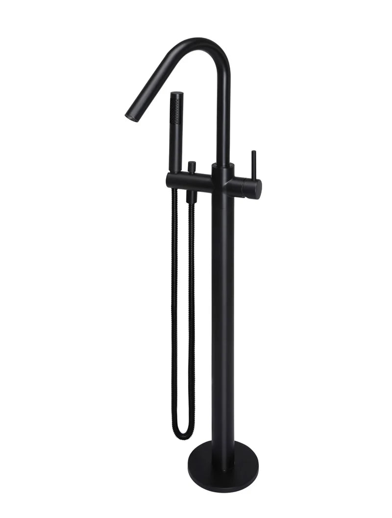 MEIR ROUND FREESTANDING BATH SPOUT AND HAND SHOWER