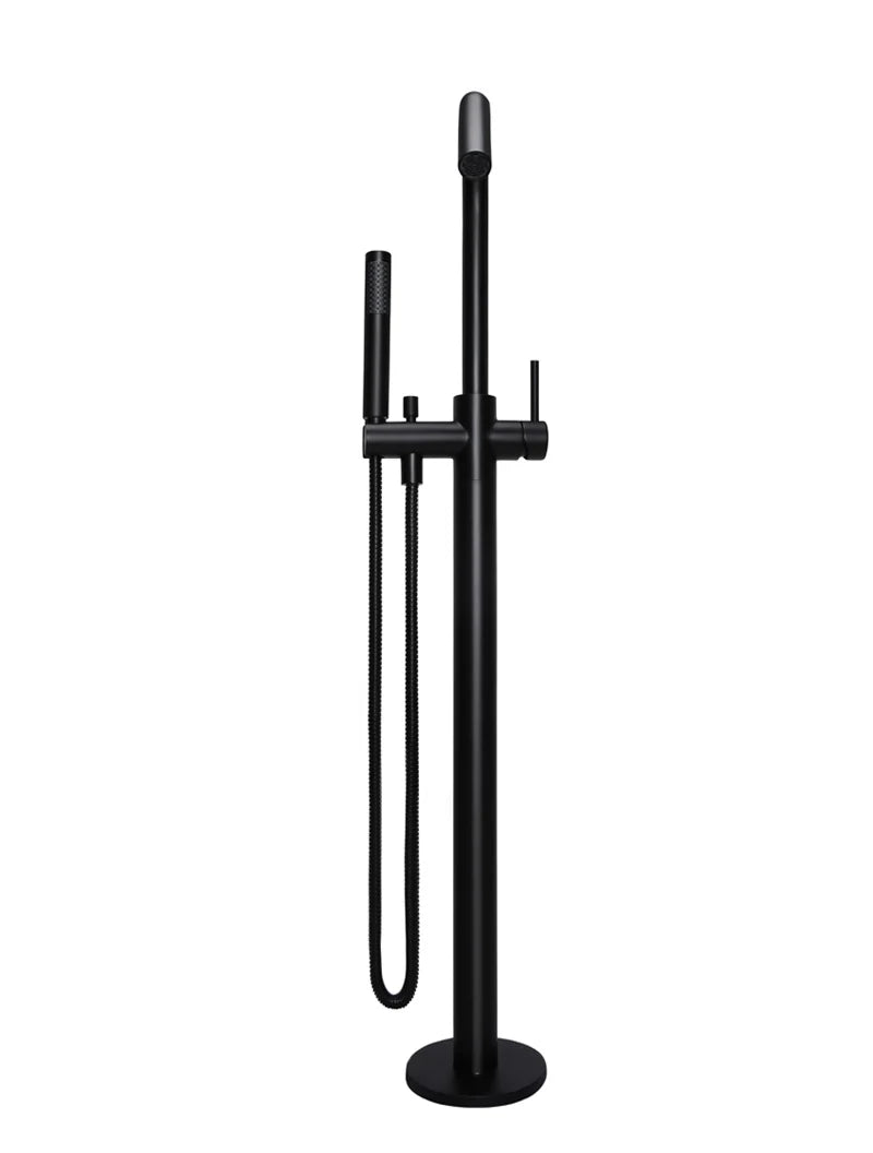 MEIR ROUND FREESTANDING BATH SPOUT AND HAND SHOWER