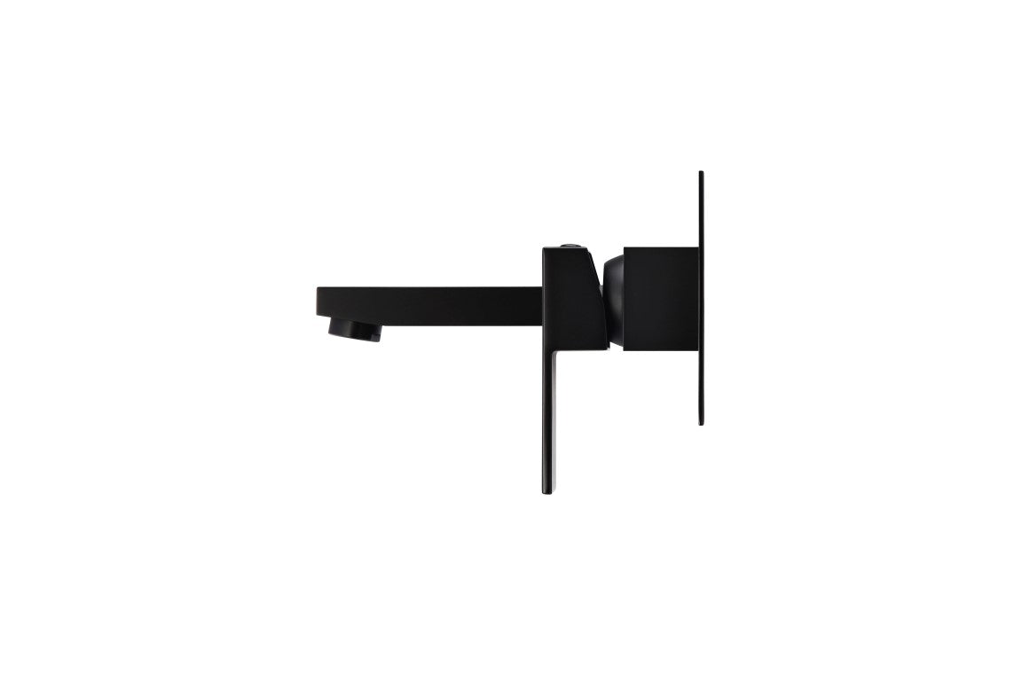 MEIR SQUARE WALL BASIN MIXER AND SPOUT