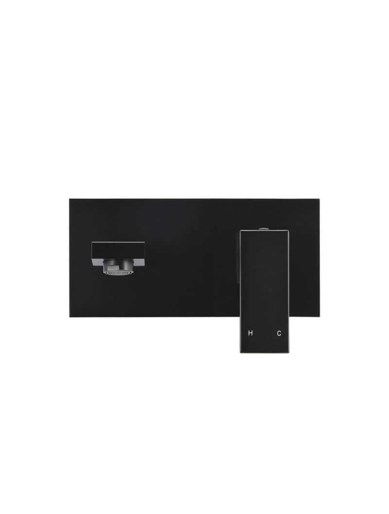 MEIR SQUARE WALL BASIN MIXER AND SPOUT