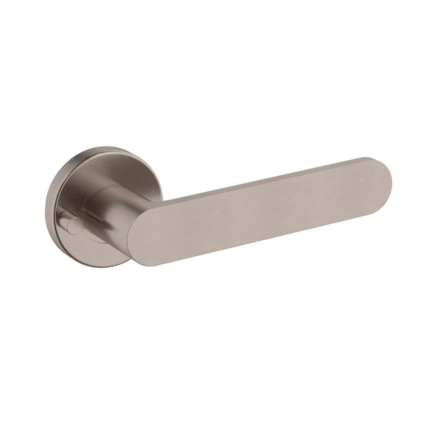 MEIR CURVAÉ FLAT LEVER DOOR HANDLE - PRIVACY