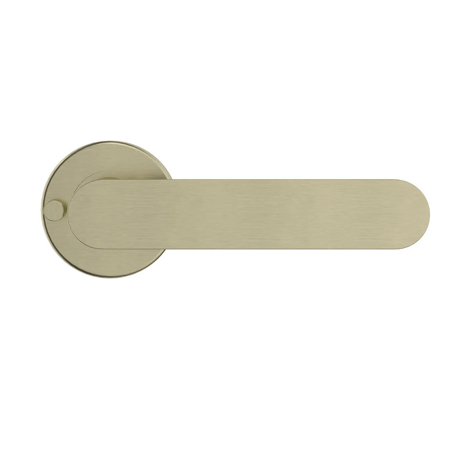 MEIR CURVAÉ FLAT LEVER DOOR HANDLE - PRIVACY