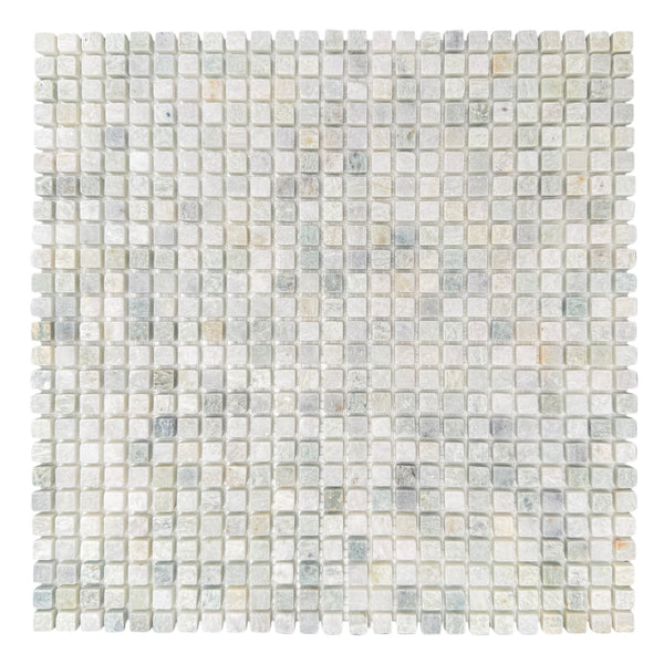 MINI SQUARE MINT TUMBLED – Tile Gallery Aus