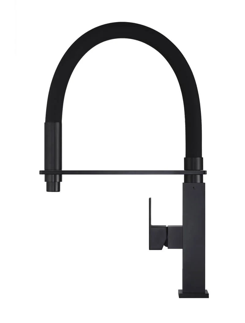 MEIR SQUARE FLEXIBLE KITCHEN MIXER TAP