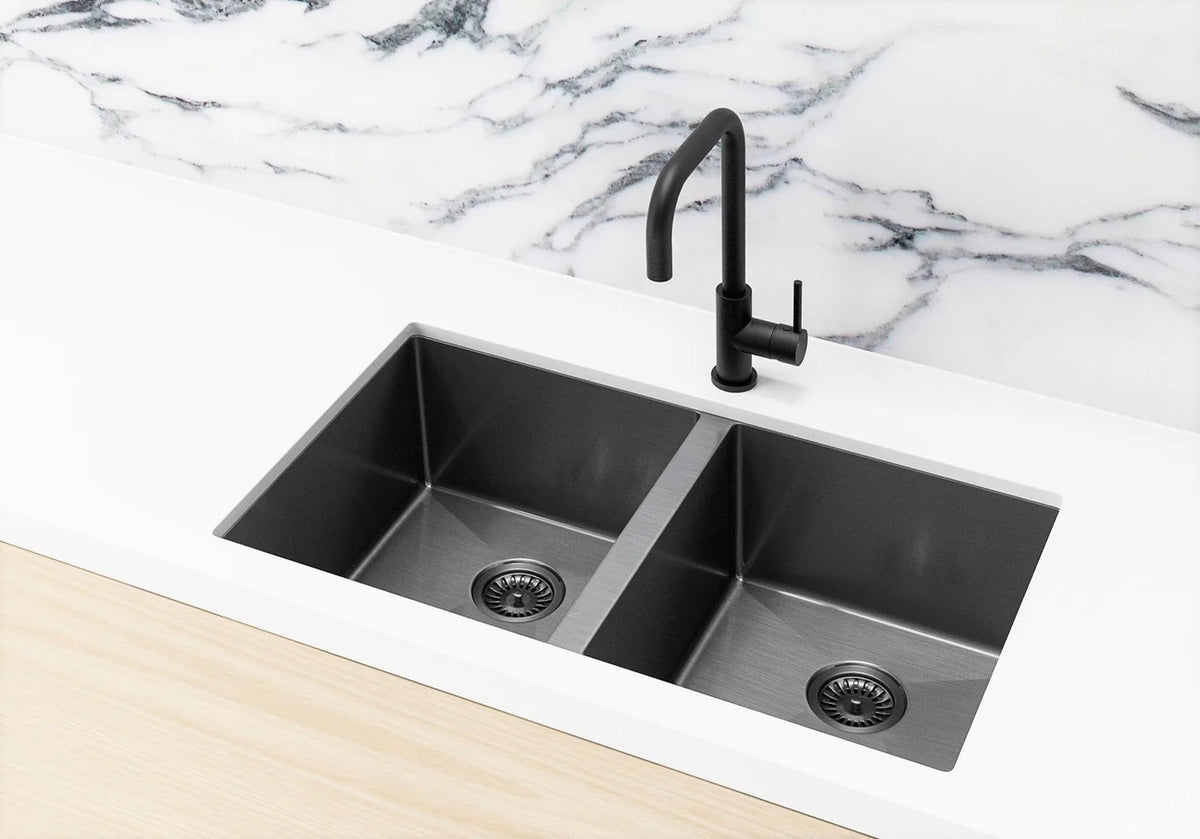 MEIR LAVELLO KITCHEN SINK - DOUBLE BOWL 760 X 440