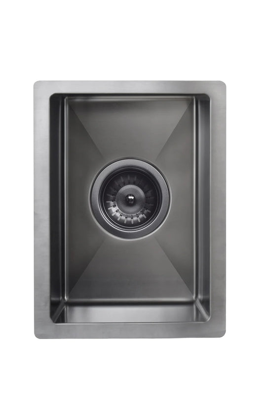 MEIR LAVELLO BAR SINK - SINGLE BOWL 382 X 272 - PVD BRUSHED