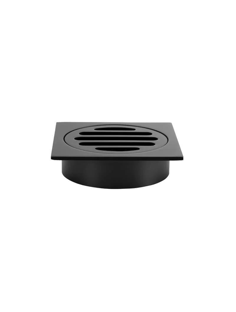 MEIR SQUARE FLOOR GRATE SHOWER DRAIN 80MM OUTLET