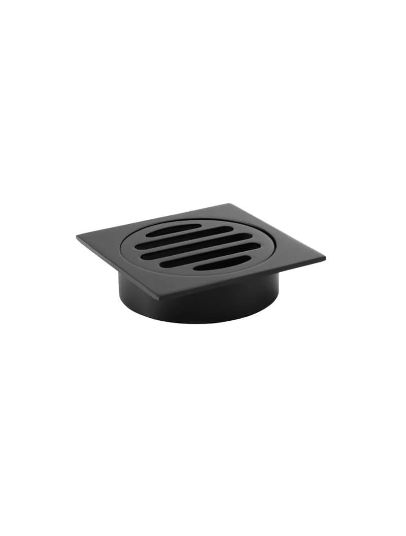 MEIR SQUARE FLOOR GRATE SHOWER DRAIN 80MM OUTLET