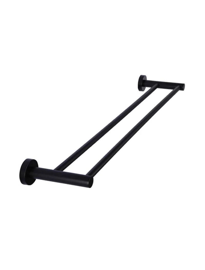 MEIR ROUND DOUBLE TOWEL RAIL 600MM
