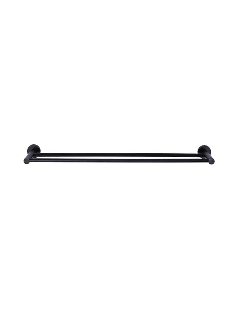 MEIR ROUND DOUBLE TOWEL RAIL 600MM