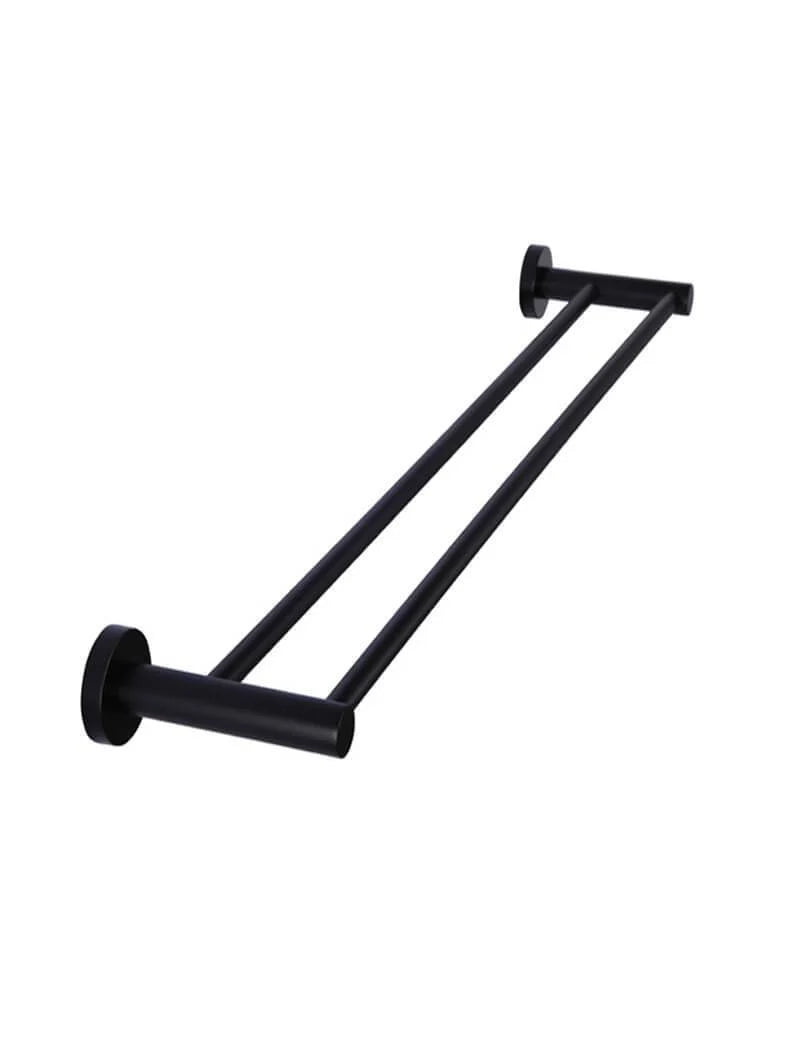 MEIR ROUND DOUBLE TOWEL RAIL 900MM
