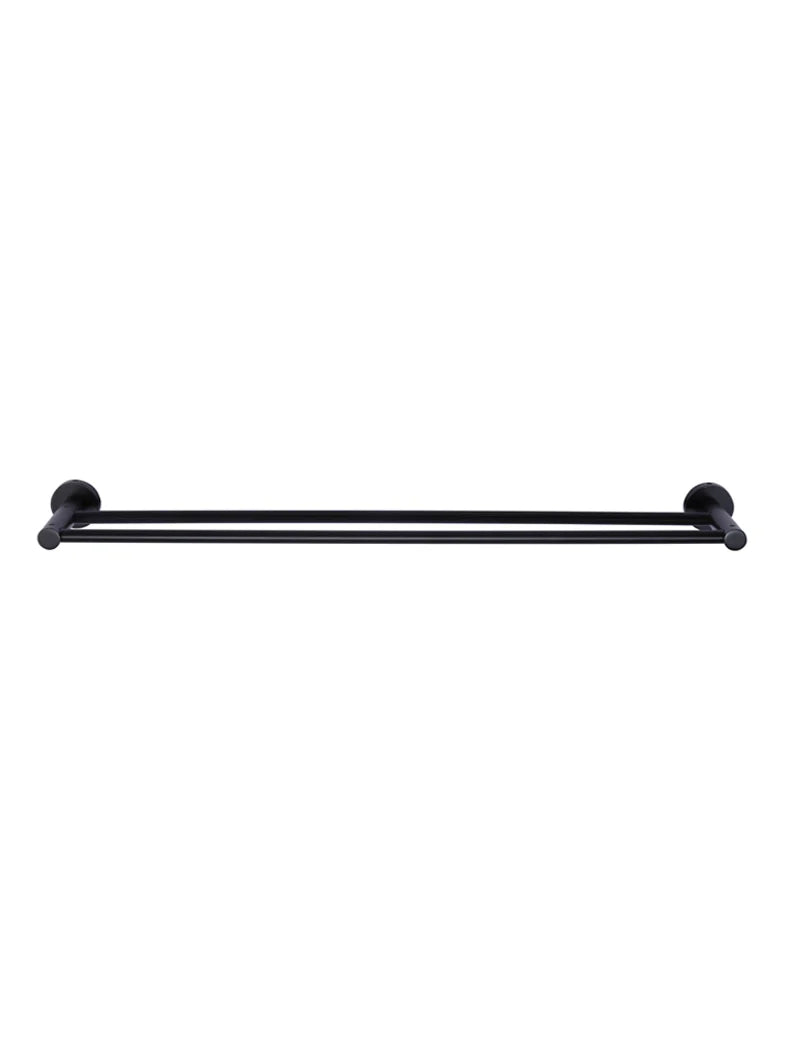MEIR ROUND DOUBLE TOWEL RAIL 900MM