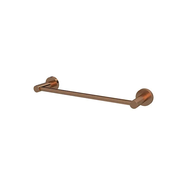 MEIR ROUND SINGLE TOWEL RAIL 300MM