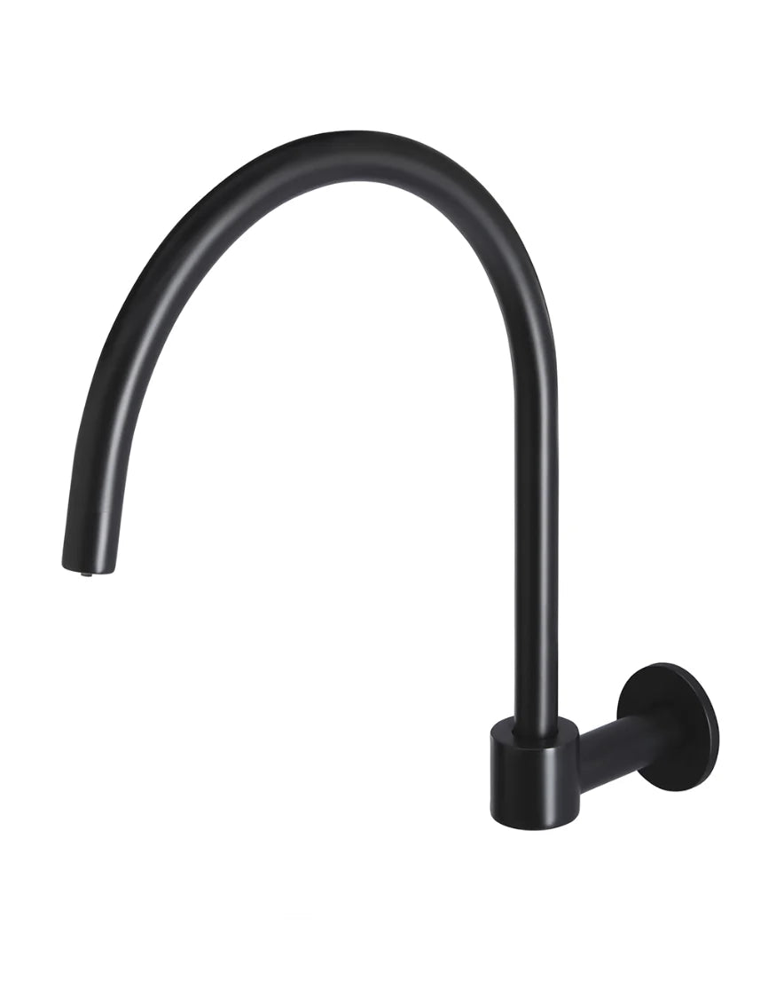 MEIR ROUND HIGH-RISE SWIVEL WALL SPOUT