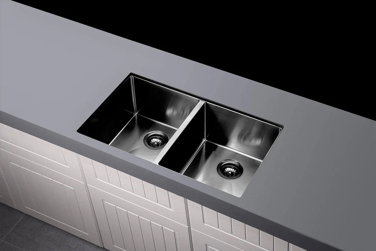 MEIR LAVELLO KITCHEN SINK - DOUBLE BOWL 860 X 440 - PVD
