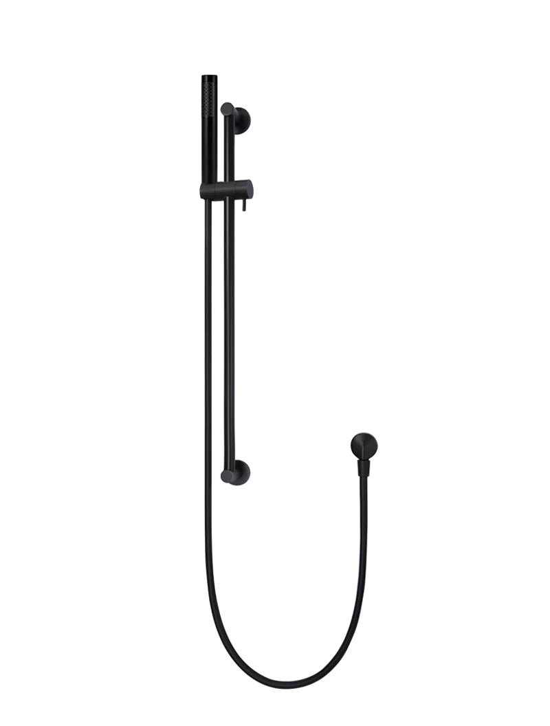 MEIR ROUND HAND SHOWER ON RAIL COLUMN