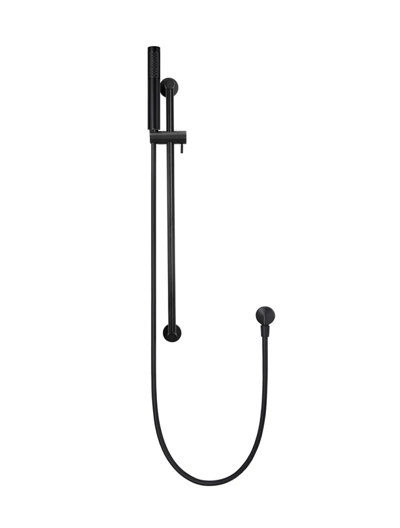 MEIR ROUND HAND SHOWER ON RAIL COLUMN