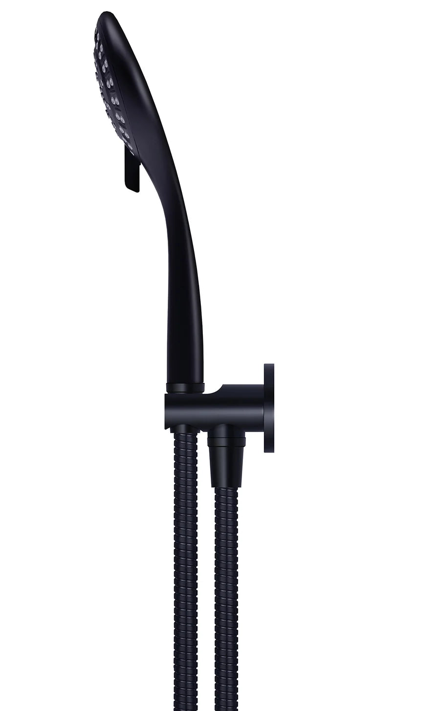 MEIR ROUND THREE FUNCTION HAND SHOWER ON FIXED BRACKET