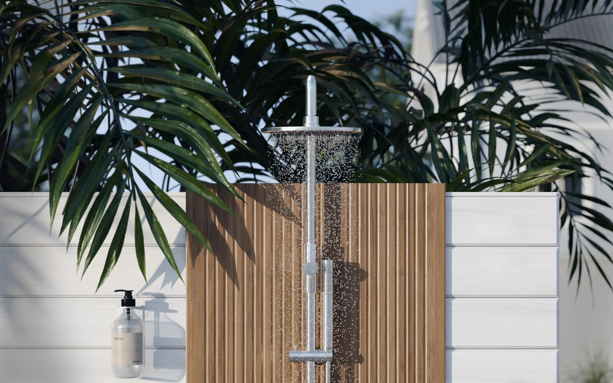 MEIR OUTDOOR COMBINATION SHOWER RAIL - SS316