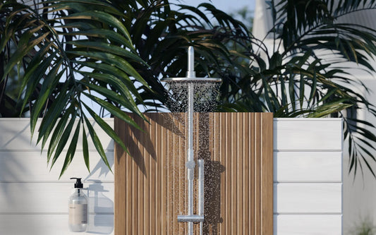MEIR OUTDOOR COMBINATION SHOWER RAIL - SS316
