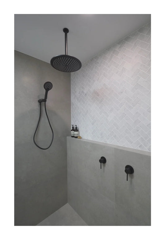 MEIR ROUND SHOWER ROSE 300MM