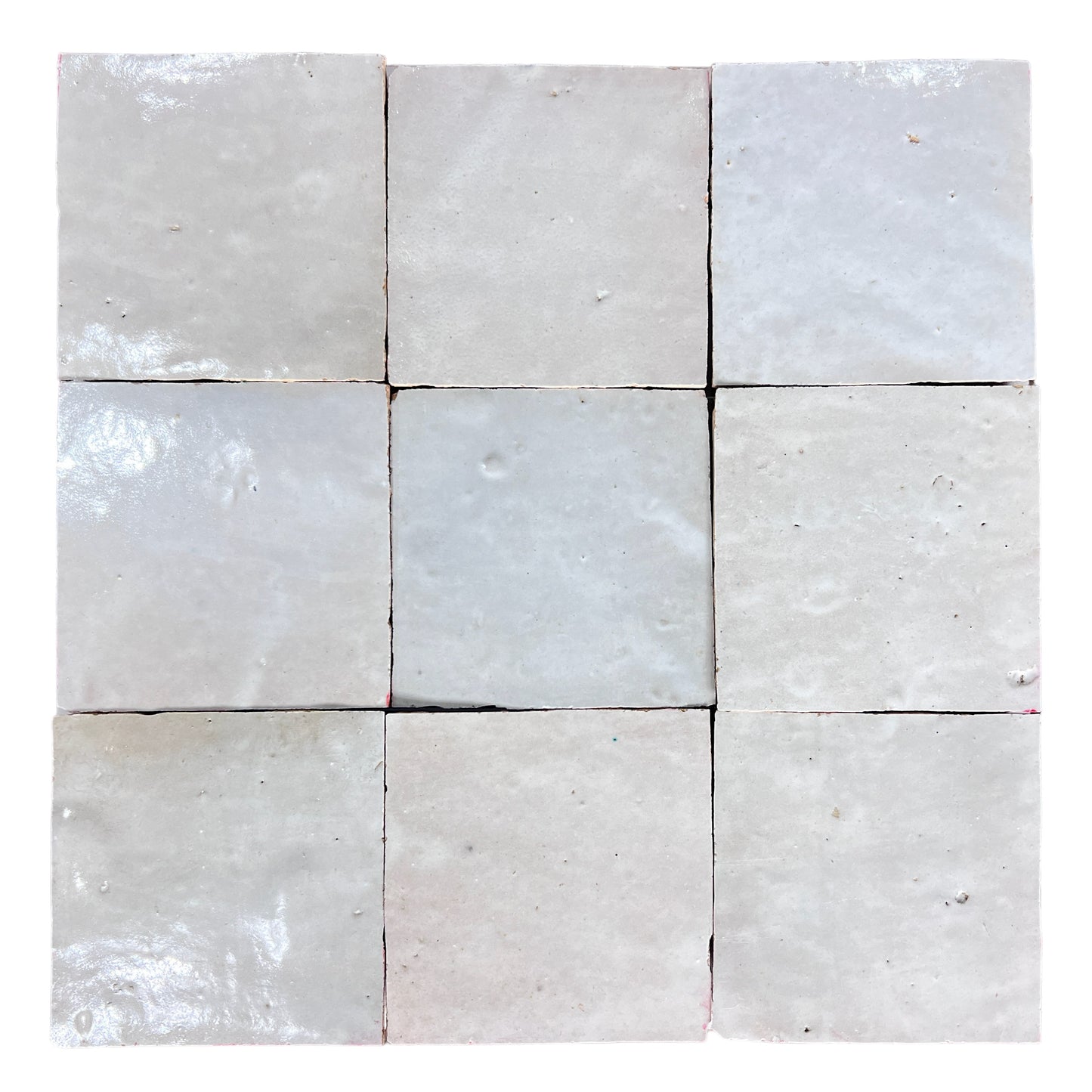 ZELLIGE WHITE (BLANC ECRU) 100X100X12 MM