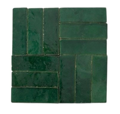 Plinth Verde ( Zellige )