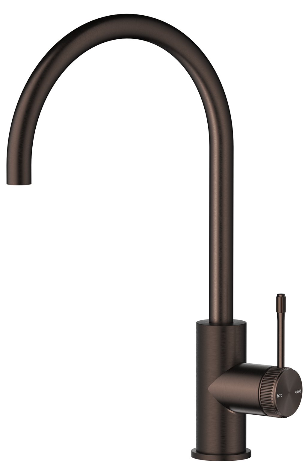 BELLA VISTA MICA FLUTED GOOSENECK SINK MIXER
