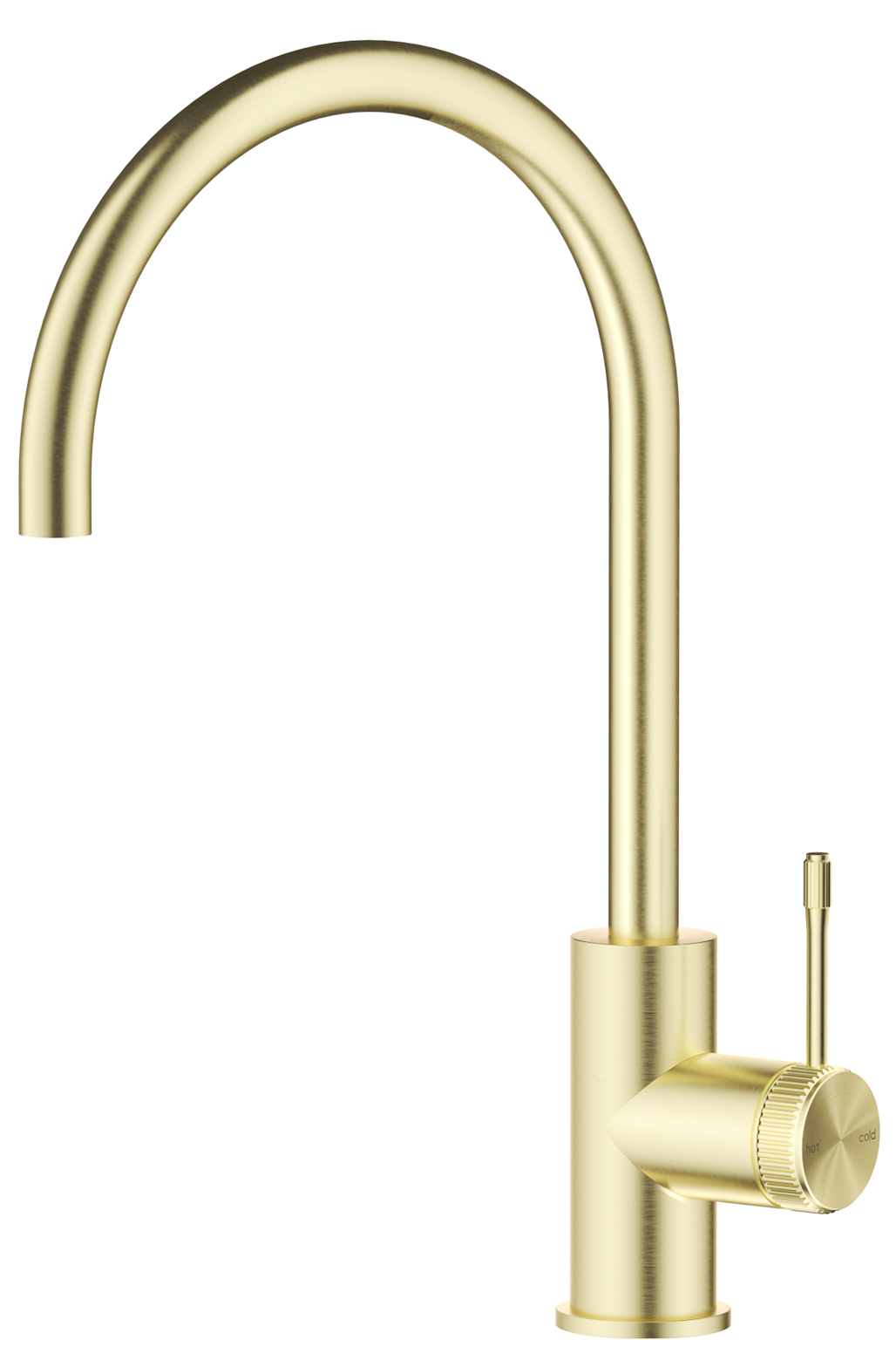 BELLA VISTA MICA FLUTED GOOSENECK SINK MIXER