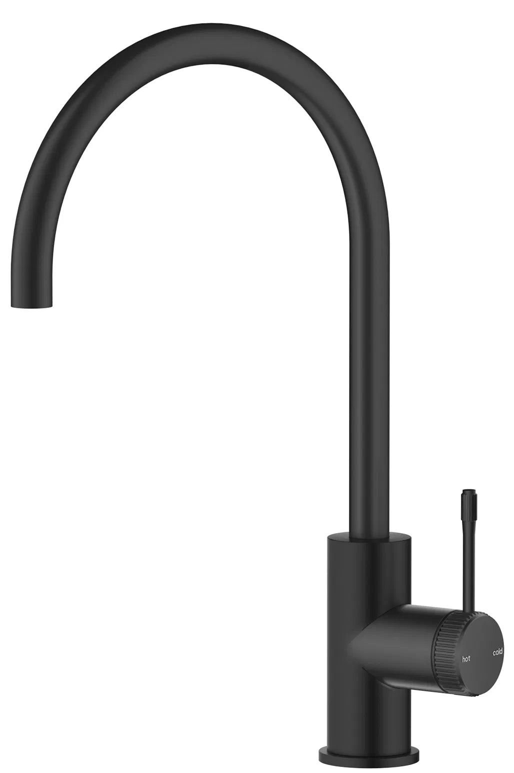 BELLA VISTA MICA FLUTED GOOSENECK SINK MIXER