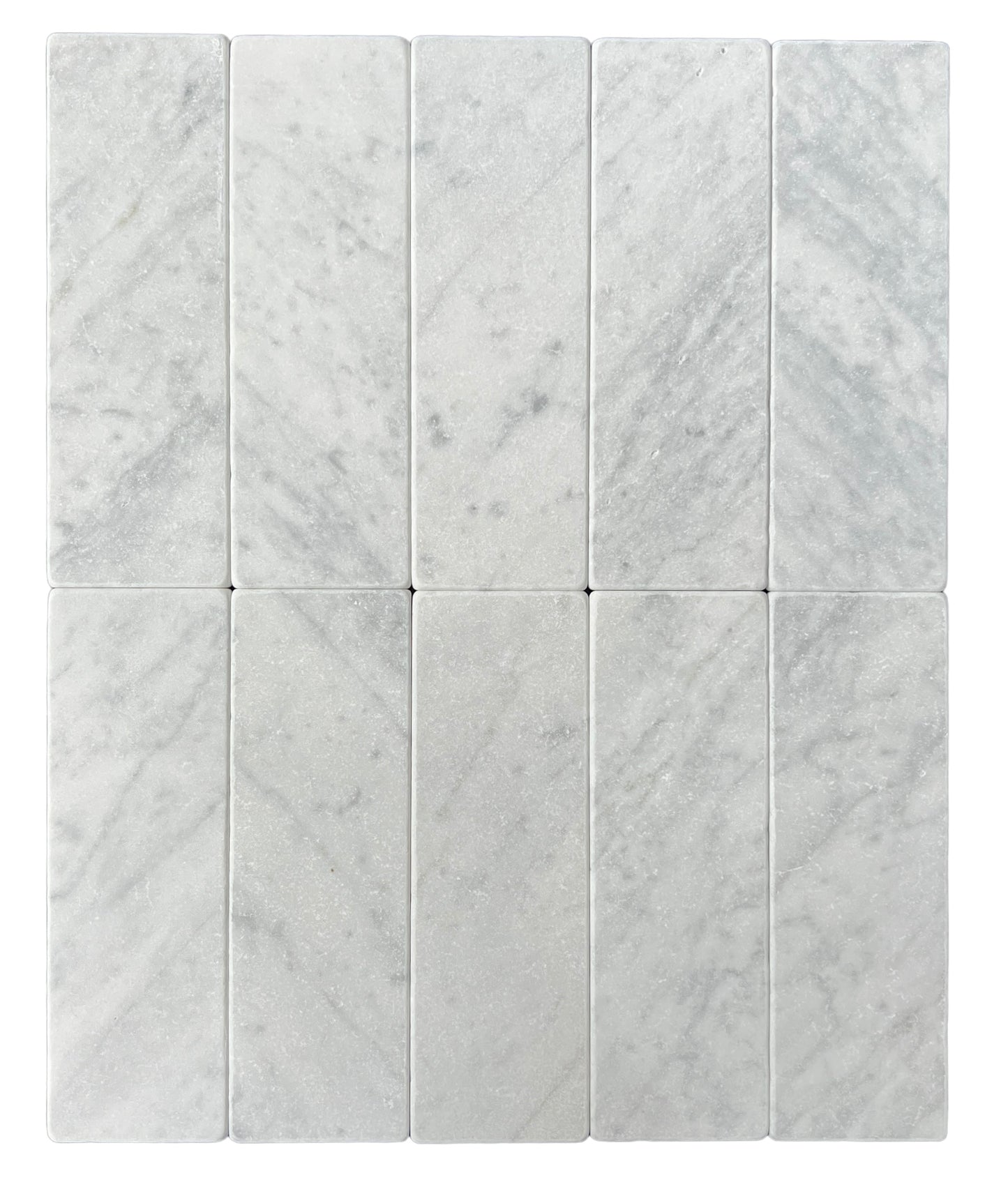SUBWAY CARRARA TUMBLED 200X65X10MM
