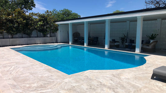 Silver Travertine Porcelain