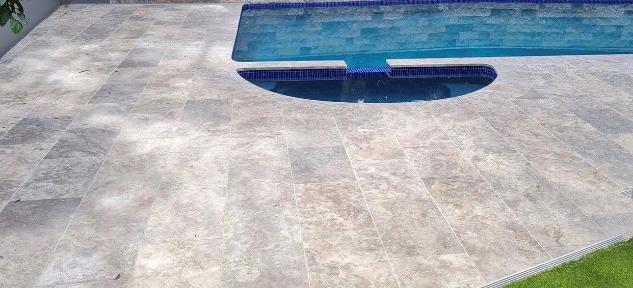 Silver Travertine