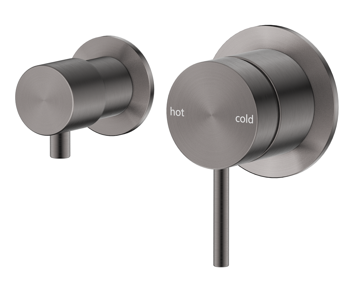 BELLA VISTA MICA SHOWER MIXER DIVERTER-SIDEWAYS-TRIM KIT ONLY