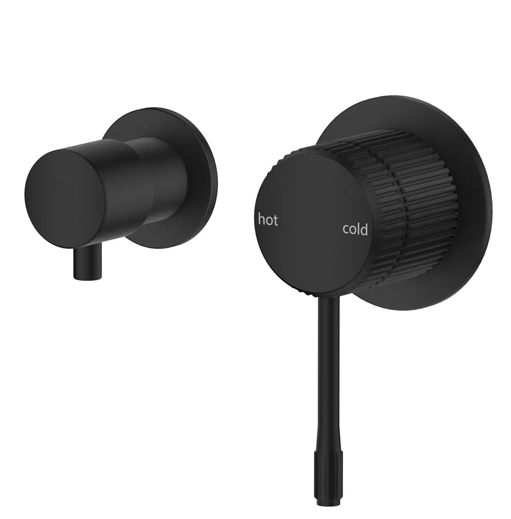 BELLA VISTA MICA FLUTED SHOWER MIXER DIVERTER-SIDEWAYS