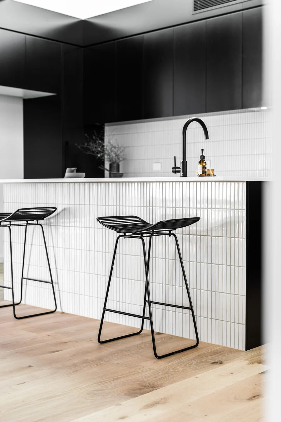 MEIR ROUND GOOSENECK KITCHEN MIXER TAP