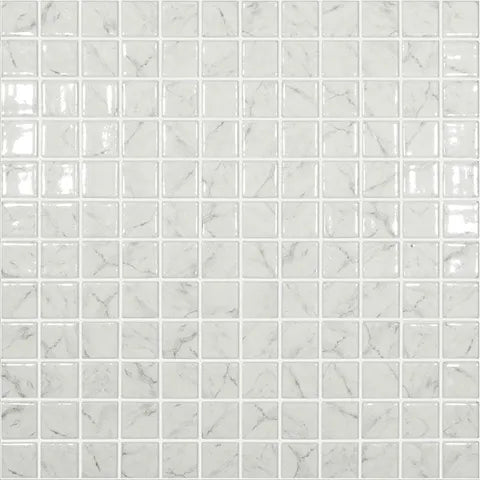 Carrara Grey Spanish Pool Mosaic