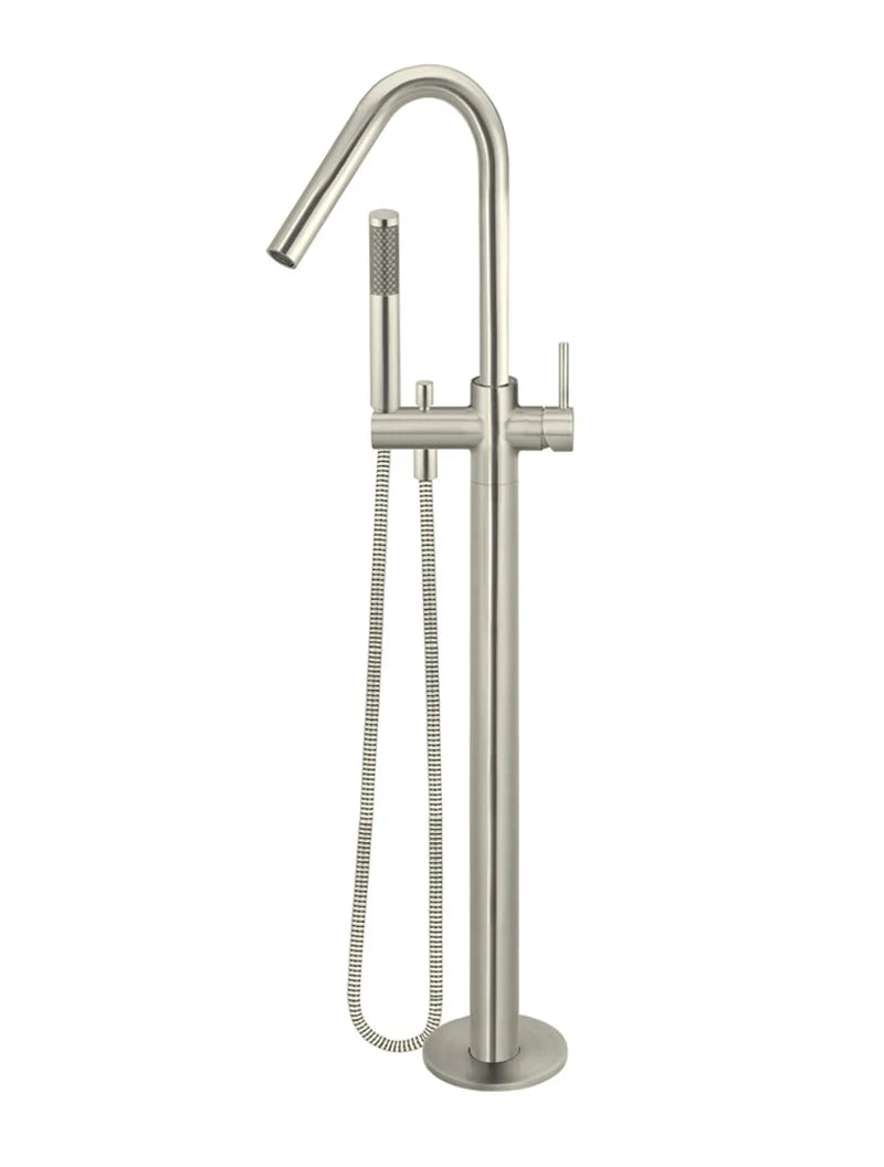 MEIR ROUND FREESTANDING BATH SPOUT AND HAND SHOWER