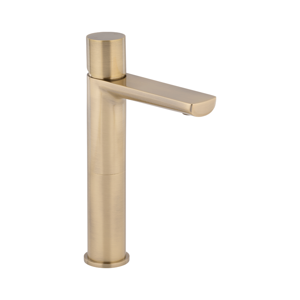 Milani Extended Basin Mixer - Brushed Brass