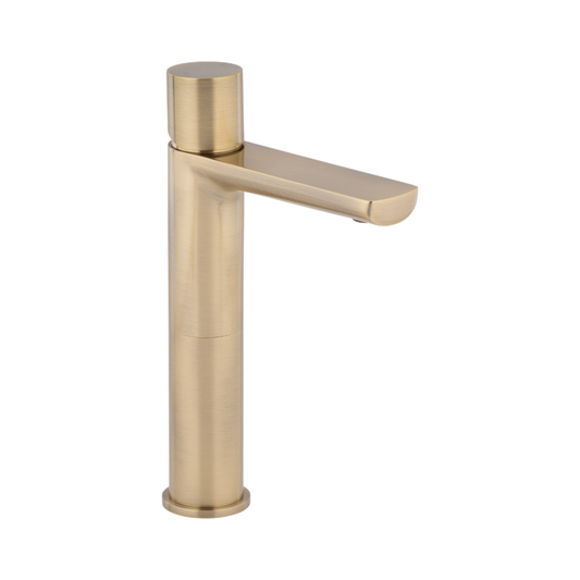 Milani Extended Basin Mixer - Brushed Brass