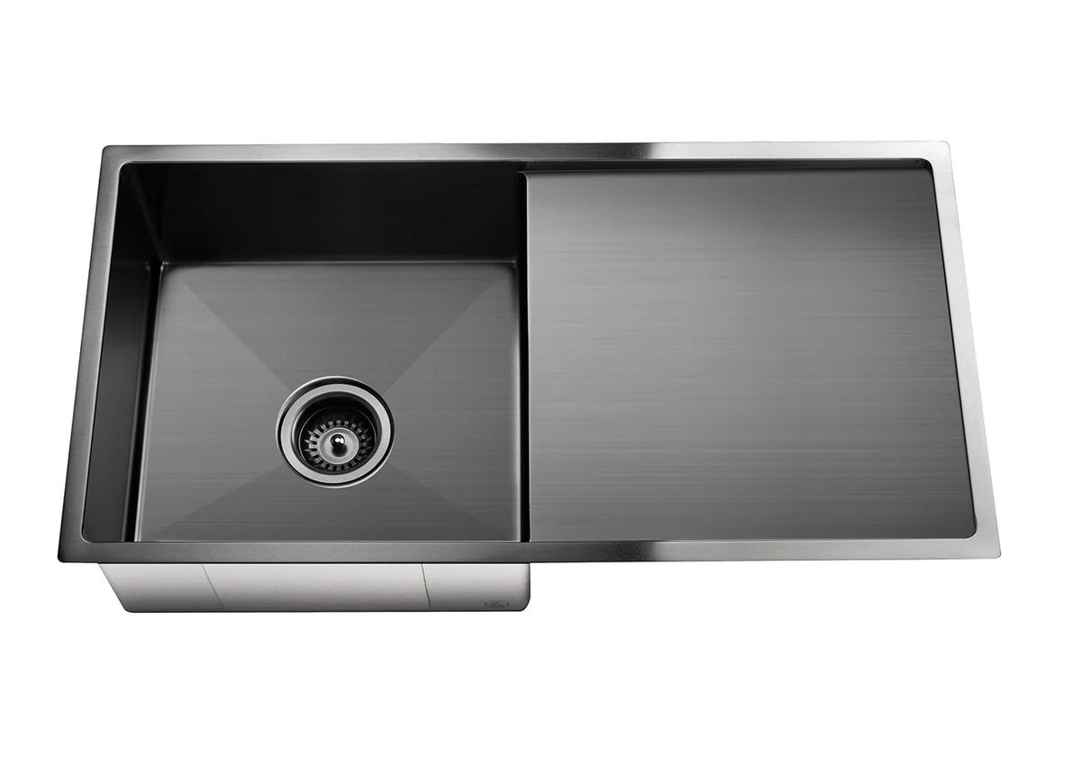 MEIR LAVELLO KITCHEN SINK - SINGLE BOWL & DRAINBOARD 840 X 440 - PVD