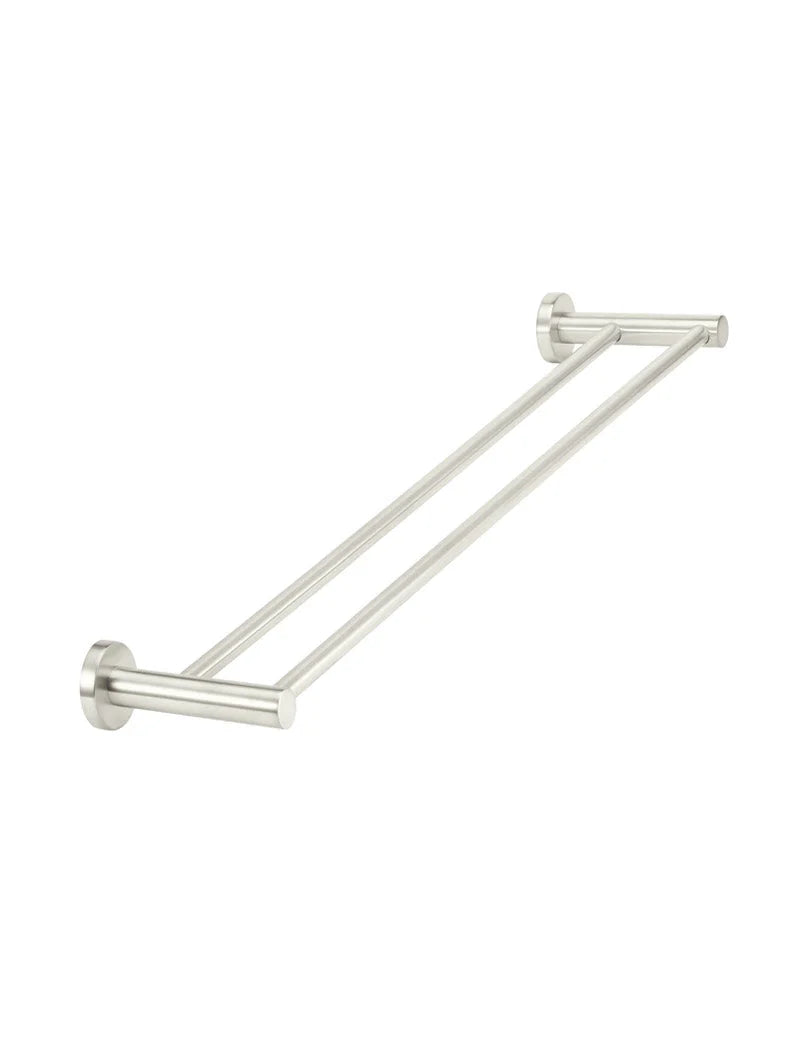 MEIR ROUND DOUBLE TOWEL RAIL 600MM