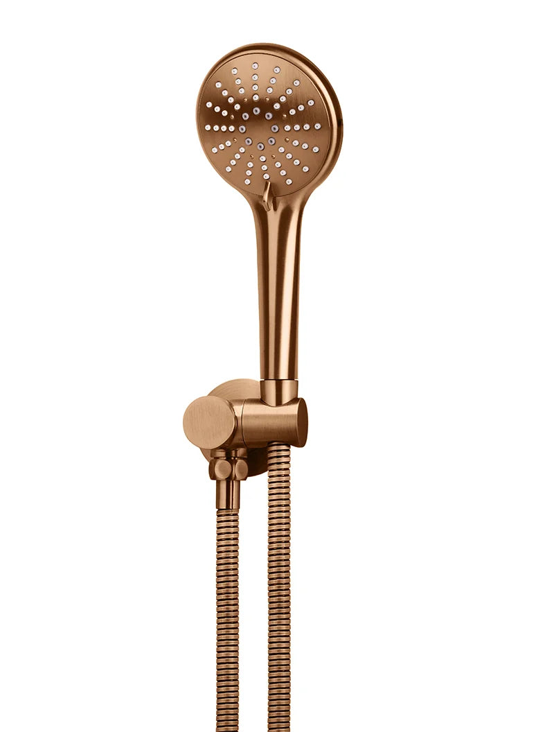 MEIR  ROUND HAND SHOWER ON SWIVEL BRACKET