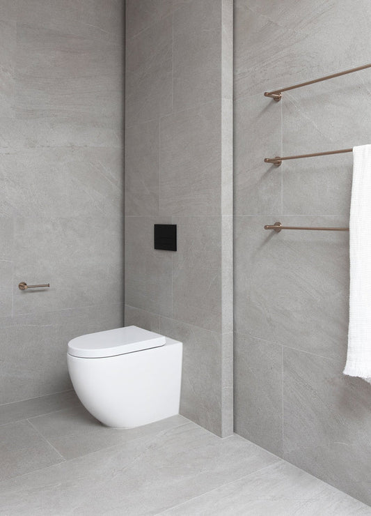 MEIR ROUND SINGLE TOWEL RAIL